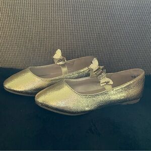 Children’s Place cute gold shoes